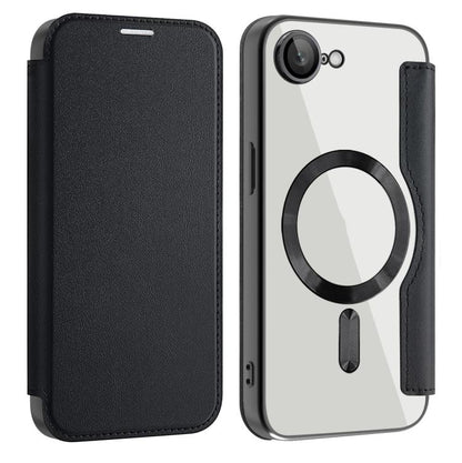Shield MagSafe RFID Anti-theft Leather Phone Case, For iPhone 15 Pro, For iPhone 15 Plus, For iPhone 15, For iPhone 17e / 16e