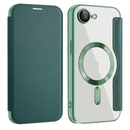 Shield MagSafe RFID Anti-theft Leather Phone Case, For iPhone 15 Pro, For iPhone 15 Plus, For iPhone 15, For iPhone 17e / 16e