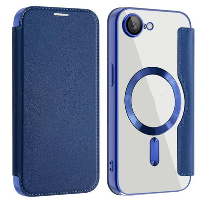 Shield MagSafe RFID Anti-theft Leather Phone Case, For iPhone 15 Pro, For iPhone 15 Plus, For iPhone 15, For iPhone 17e / 16e