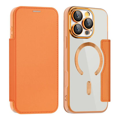 Shield MagSafe RFID Anti-theft Leather Phone Case, For iPhone 15 Pro, For iPhone 15 Plus, For iPhone 15