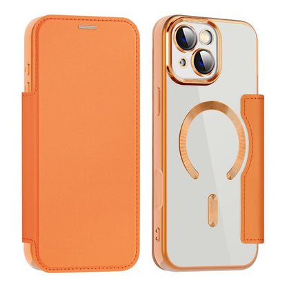 Shield MagSafe RFID Anti-theft Leather Phone Case, For iPhone 15 Pro, For iPhone 15 Plus, For iPhone 15