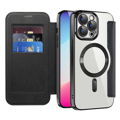 Shield MagSafe RFID Anti-theft Leather Phone Case, For iPhone 15 Pro, For iPhone 15 Plus, For iPhone 15