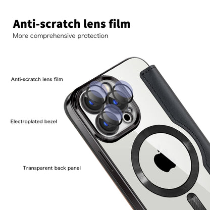 Shield MagSafe RFID Anti-theft Leather Phone Case, For iPhone 15 Pro, For iPhone 15 Plus, For iPhone 15