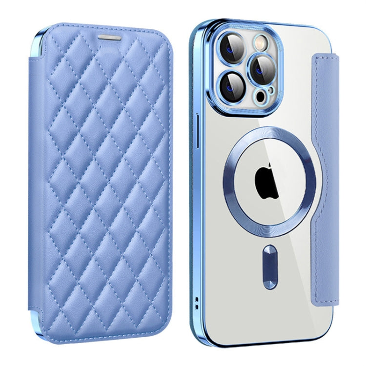 Shield Magsafe RFID Anti-theft Rhombus Leather Phone Case, For iPhone 15, For iPhone 14 Plus, For iPhone 14, For iPhone 14 Pro, For iPhone 14 Pro Max, For iPhone 13 Pro Max, For iPhone 13 Pro, For iPhone 13, For iPhone 12, For iPhone 12 Pro Max        ...