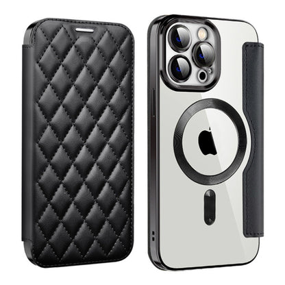 Shield Magsafe RFID Anti-theft Rhombus Leather Phone Case, For iPhone 15, For iPhone 14 Plus, For iPhone 14, For iPhone 14 Pro, For iPhone 14 Pro Max, For iPhone 13 Pro Max, For iPhone 13 Pro, For iPhone 13, For iPhone 12, For iPhone 12 Pro Max        ...