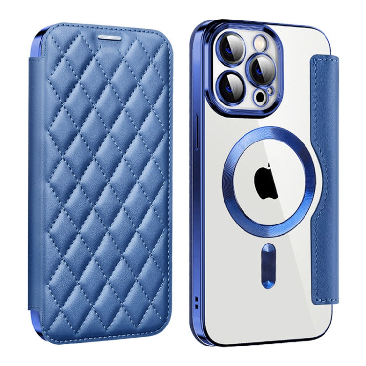 Shield Magsafe RFID Anti-theft Rhombus Leather Phone Case, For iPhone 14 Plus, For iPhone 14, For iPhone 14 Pro, For iPhone 14 Pro Max, For iPhone 13 Pro Max, For iPhone 13 Pro, For iPhone 13, For iPhone 12, For iPhone 12 Pro Max, For iPhone 12 Pro    ...