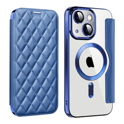 Shield Magsafe RFID Anti-theft Rhombus Leather Phone Case, For iPhone 15, For iPhone 14 Plus, For iPhone 14, For iPhone 14 Pro, For iPhone 14 Pro Max, For iPhone 13 Pro Max, For iPhone 13 Pro, For iPhone 13, For iPhone 12, For iPhone 12 Pro Max        ...