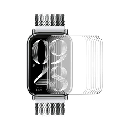 10pcs ENKAY 0.2mm 9H Tempered Glass Screen Protector Watch Film, For Xiaomi Watch S4 Sport, For Xiaomi Mi Band 8 Pro