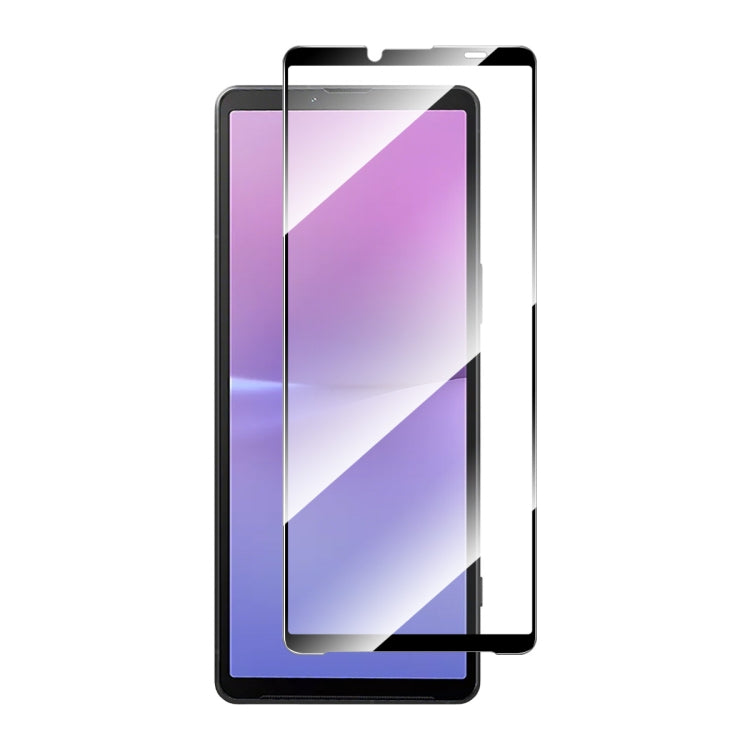 ENKAY Full Glue High Aluminum-silicon Tempered Glass Film, For Sony Xperia 10 VII, For Sony Xperia 1 VII, For Sony Xperia 5 V, For Sony Xperia 1 V, For Sony Xperia 10 V