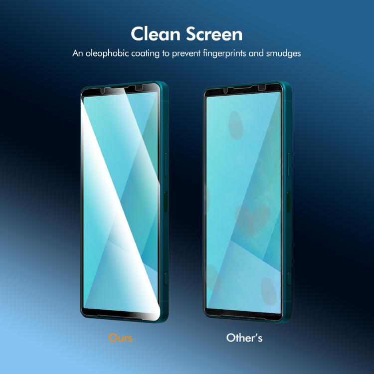 ENKAY Full Glue High Aluminum-silicon Tempered Glass Film, For Sony Xperia 10 VII, For Sony Xperia 1 VII, For Sony Xperia 5 V, For Sony Xperia 1 V, For Sony Xperia 10 V