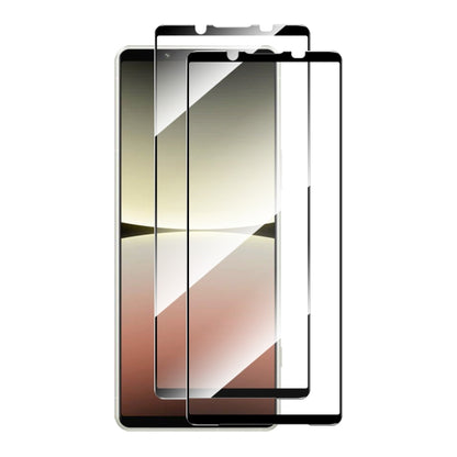 2pcs ENKAY Full Glue High Aluminum-silicon Tempered Glass Film, For Sony Xperia 10 VII, For Sony Xperia 1 VII, For Sony Xperia 5 V, For Sony Xperia 1 V, For Sony Xperia 10 V