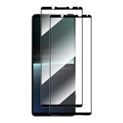 2pcs ENKAY Full Glue High Aluminum-silicon Tempered Glass Film, For Sony Xperia 10 VII, For Sony Xperia 1 VII, For Sony Xperia 5 V, For Sony Xperia 1 V, For Sony Xperia 10 V