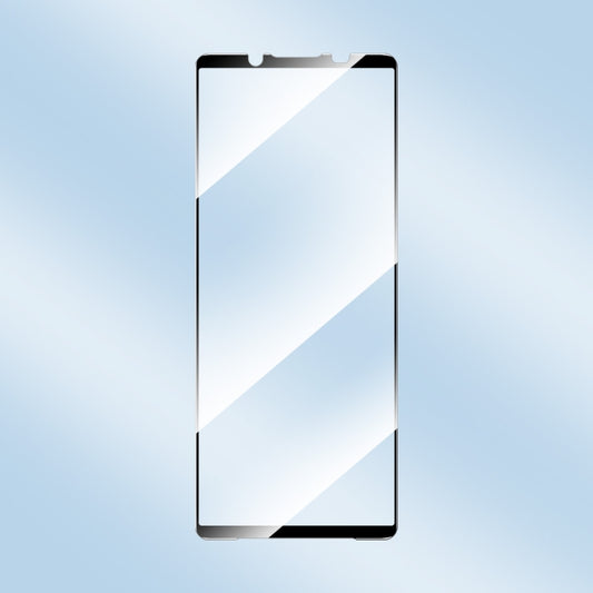10pcs ENKAY Full Glue High Aluminum-silicon Tempered Glass Film, For Sony Xperia 5 V, For Sony Xperia 1 V, For Sony Xperia 10 V