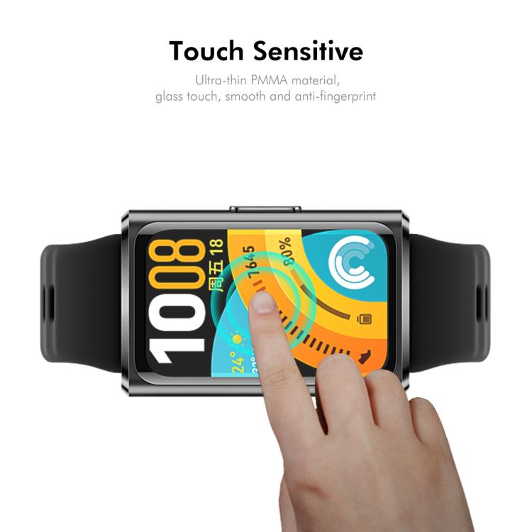 ENKAY 3D Full Coverage Soft PC Edge PMMA HD Screen Film, For Huawei Band 11 Pro, For Huawei Band 11, For Huawei Watch GT 6 46mm, For Huawei Watch GT 6 41mm, For Huawei Watch 5 42mm, For Huawei Watch 5 46mm, For Huawei Watch Fit 4 Pro                   ...
