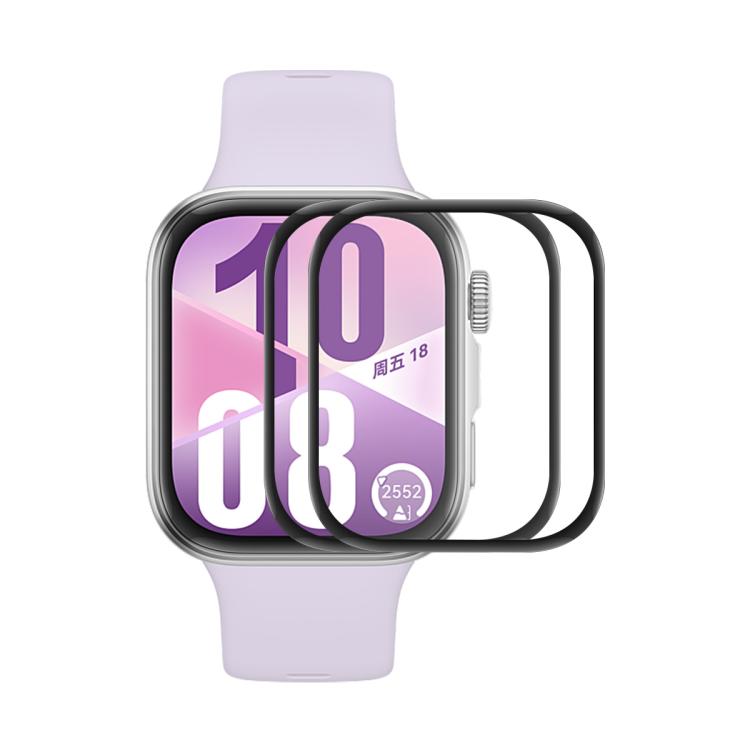 2pcs ENKAY 3D Full Coverage Soft PC Edge PMMA HD Screen Film, For Huawei Band 11 Pro, For Huawei Band 11, For Huawei Watch GT 6 46mm, For Huawei Watch GT 6 41mm, For Huawei Watch 5 42mm, For Huawei Watch 5 46mm, For Huawei Watch Fit 4 Pro              ...