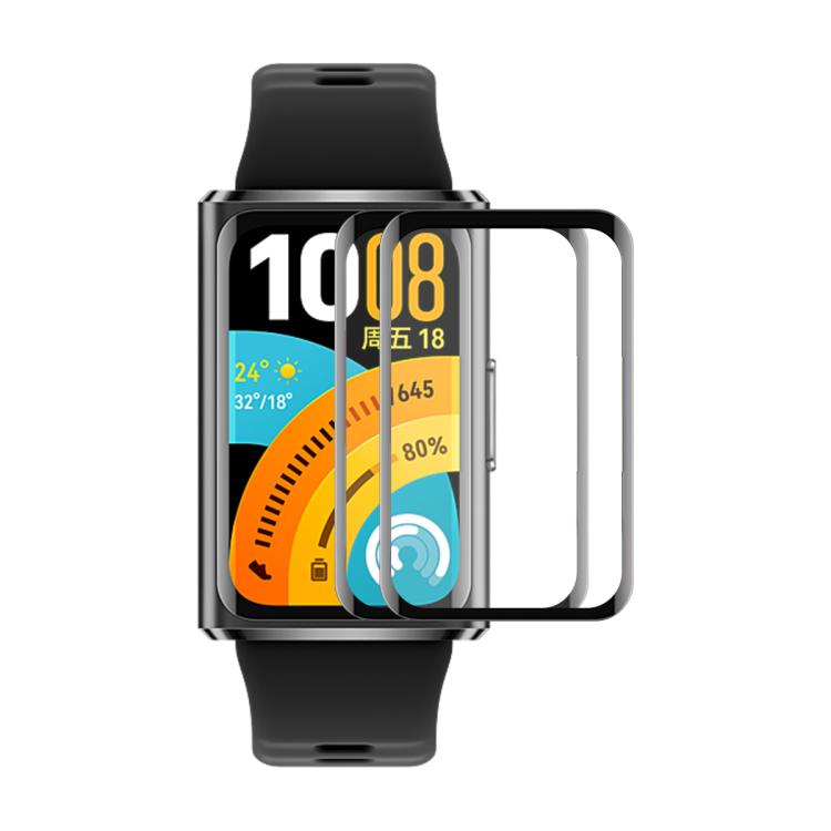 2pcs ENKAY 3D Full Coverage Soft PC Edge PMMA HD Screen Film, For Huawei Band 11 Pro, For Huawei Band 11, For Huawei Watch GT 6 46mm, For Huawei Watch GT 6 41mm, For Huawei Watch 5 42mm, For Huawei Watch 5 46mm, For Huawei Watch Fit 4 Pro              ...
