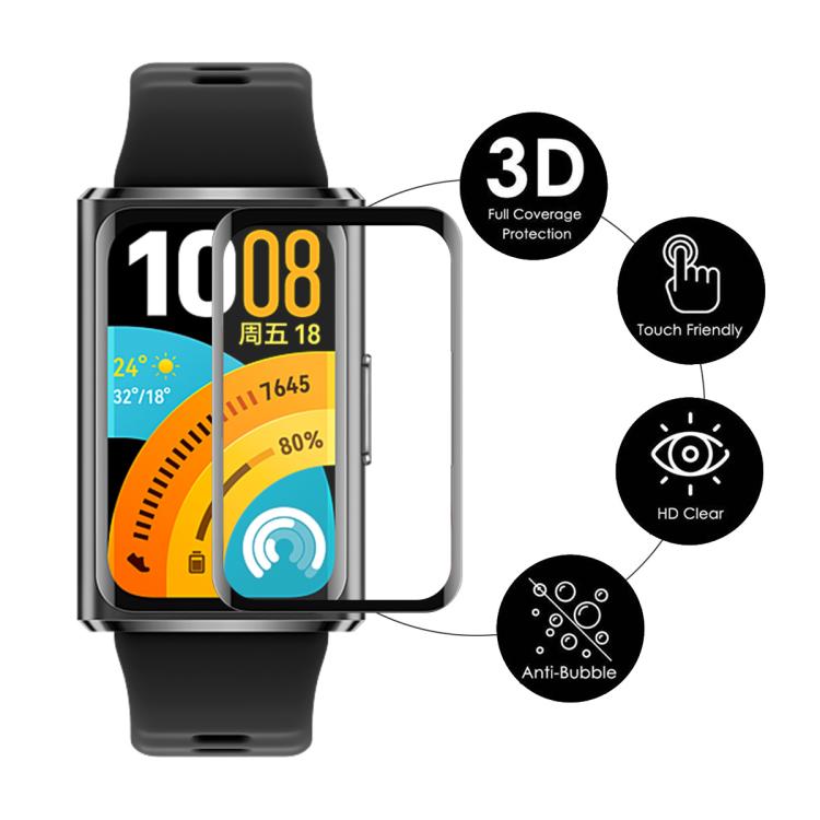 2pcs ENKAY 3D Full Coverage Soft PC Edge PMMA HD Screen Film, For Huawei Band 11 Pro, For Huawei Band 11, For Huawei Watch GT 6 46mm, For Huawei Watch GT 6 41mm, For Huawei Watch 5 42mm, For Huawei Watch 5 46mm, For Huawei Watch Fit 4 Pro              ...