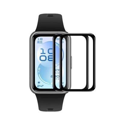 2pcs ENKAY 3D Full Coverage Soft PC Edge PMMA HD Screen Film, For Huawei Band 11 Pro, For Huawei Band 11, For Huawei Watch GT 6 46mm, For Huawei Watch GT 6 41mm, For Huawei Watch 5 42mm, For Huawei Watch 5 46mm, For Huawei Watch Fit 4 Pro              ...