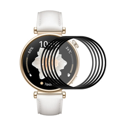 5pcs ENKAY 3D Full Coverage Soft PC Edge PMMA HD Screen Film, For Huawei Watch GT 7 Pro 46mm, For Huawei Watch GT 7 46mm, For Huawei Watch GT 7 41mm, For Huawei Watch GT 6 46mm, For Huawei Watch GT 6 41mm, For Huawei Watch 5 42mm, For Huawei Watch 5 46...