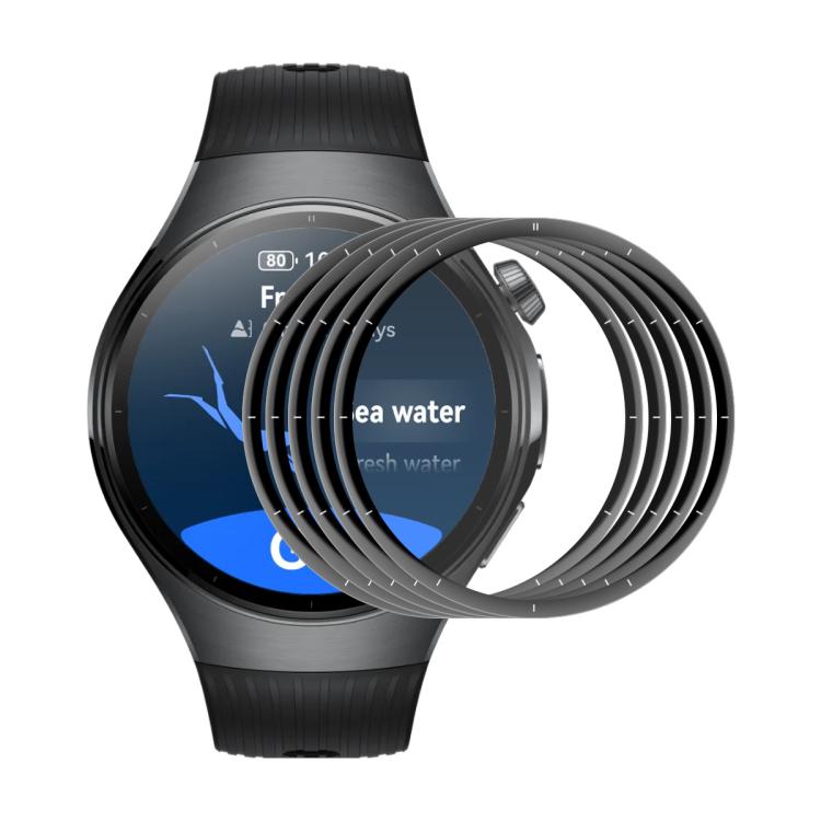 5pcs ENKAY 3D Full Coverage Soft PC Edge PMMA HD Screen Film, For Huawei Watch GT 7 Pro 46mm, For Huawei Watch GT 7 46mm, For Huawei Watch GT 7 41mm, For Huawei Watch GT 6 46mm, For Huawei Watch GT 6 41mm, For Huawei Watch 5 42mm, For Huawei Watch 5 46...