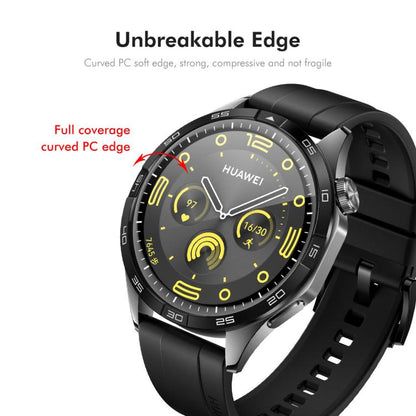 5pcs ENKAY 3D Full Coverage Soft PC Edge PMMA HD Screen Film, For Huawei Watch GT 6 46mm, For Huawei Watch GT 6 41mm, For Huawei Watch 5 42mm, For Huawei Watch 5 46mm, For Huawei Watch Fit 4 Pro, For Huawei Watch Fit 4, For Huawei Watch GT 5 Pro 46mm  ...
