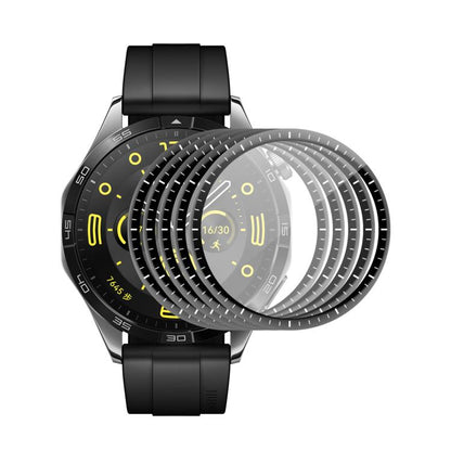5pcs ENKAY 3D Full Coverage Soft PC Edge PMMA HD Screen Film, For Huawei Watch GT 7 Pro 46mm, For Huawei Watch GT 7 46mm, For Huawei Watch GT 7 41mm, For Huawei Watch GT 6 46mm, For Huawei Watch GT 6 41mm, For Huawei Watch 5 42mm, For Huawei Watch 5 46...