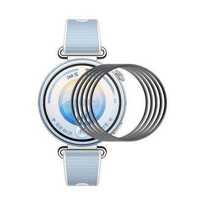 5pcs ENKAY 3D Full Coverage Soft PC Edge PMMA HD Screen Film, For Huawei Watch GT 7 Pro 46mm, For Huawei Watch GT 7 46mm, For Huawei Watch GT 7 41mm, For Huawei Watch GT 6 46mm, For Huawei Watch GT 6 41mm, For Huawei Watch 5 42mm, For Huawei Watch 5 46...