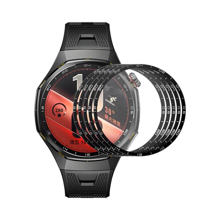 5pcs ENKAY 3D Full Coverage Soft PC Edge PMMA HD Screen Film, For Huawei Watch GT 7 Pro 46mm, For Huawei Watch GT 7 46mm, For Huawei Watch GT 7 41mm, For Huawei Watch GT 6 46mm, For Huawei Watch GT 6 41mm, For Huawei Watch 5 42mm, For Huawei Watch 5 46...