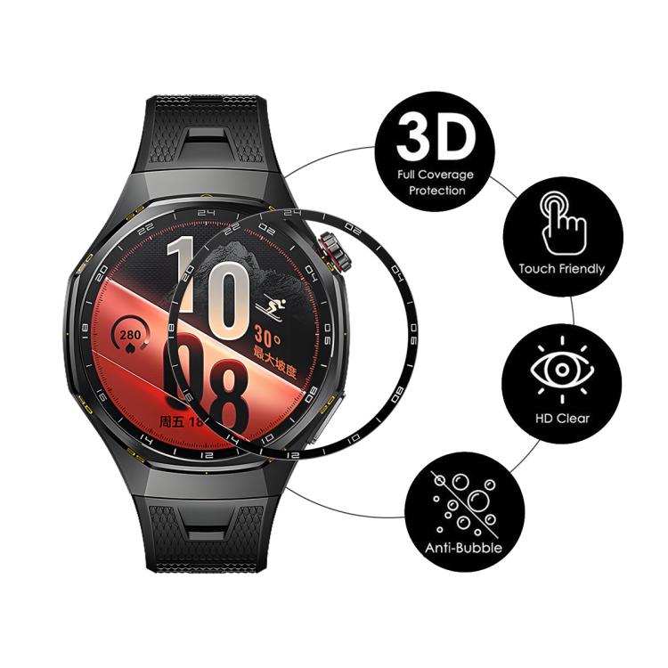 5pcs ENKAY 3D Full Coverage Soft PC Edge PMMA HD Screen Film, For Huawei Watch GT 7 Pro 46mm, For Huawei Watch GT 7 46mm, For Huawei Watch GT 7 41mm, For Huawei Watch GT 6 46mm, For Huawei Watch GT 6 41mm, For Huawei Watch 5 42mm, For Huawei Watch 5 46...