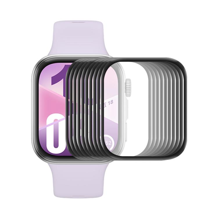 10pcs ENKAY 3D Full Coverage Soft PC Edge PMMA HD Screen Film, For Huawei Watch GT 7 Pro 46mm, For Huawei Watch GT 7 46mm, For Huawei Watch GT 7 41mm, For Huawei Watch GT 6 46mm, For Huawei Watch GT 6 41mm, For Huawei Watch 5 42mm, For Huawei Watch 5 4...