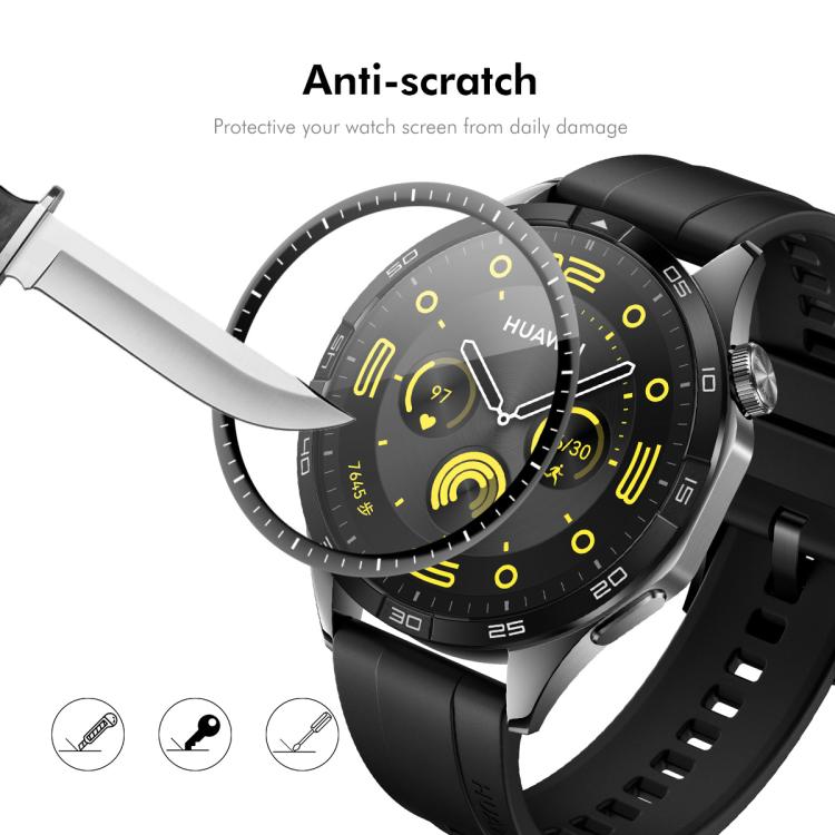 10pcs ENKAY 3D Full Coverage Soft PC Edge PMMA HD Screen Film, For Huawei Watch GT 6 46mm, For Huawei Watch GT 6 41mm, For Huawei Watch 5 42mm, For Huawei Watch 5 46mm, For Huawei Watch Fit 4 Pro, For Huawei Watch Fit 4, For Huawei Watch GT 5 Pro 46mm ...