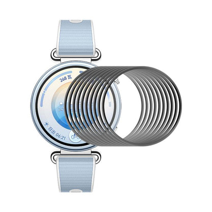 10pcs ENKAY 3D Full Coverage Soft PC Edge PMMA HD Screen Film, For Huawei Watch GT 7 Pro 46mm, For Huawei Watch GT 7 46mm, For Huawei Watch GT 7 41mm, For Huawei Watch GT 6 46mm, For Huawei Watch GT 6 41mm, For Huawei Watch 5 42mm, For Huawei Watch 5 4...