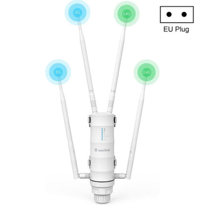 WAVLINK WN572HP3 AC1200 Dual Band Weatherproof Wireless Router Outdoor WiFi Extender