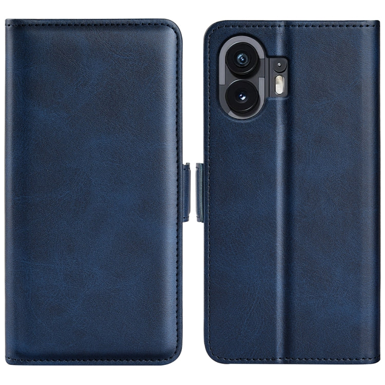 Dual-side Magnetic Buckle Horizontal Flip Leather Phone Case, For Nothing Phone 3a Lite, For Nothing Phone 3a, For Nothing Phone 3a Pro, For Nothing Phone 2