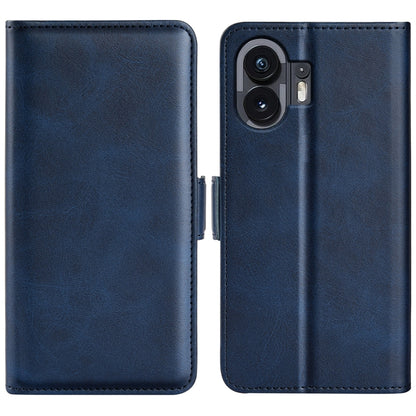 Dual-side Magnetic Buckle Horizontal Flip Leather Phone Case, For Nothing Phone 3a Lite, For Nothing Phone 3a, For Nothing Phone 3a Pro, For Nothing Phone 2