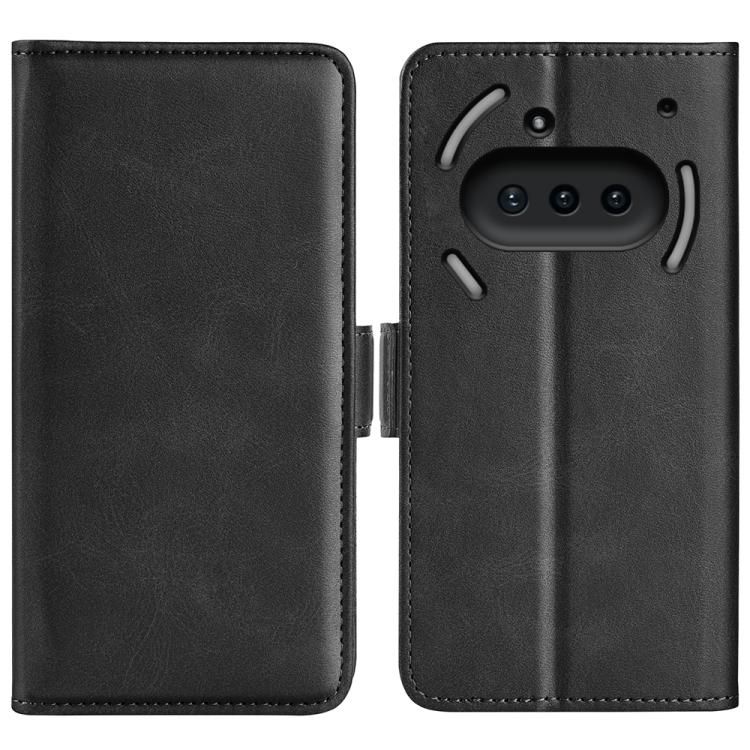 Dual-side Magnetic Buckle Horizontal Flip Leather Phone Case, For Nothing Phone 3a Lite, For Nothing Phone 3a, For Nothing Phone 3a Pro, For Nothing Phone 2