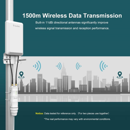 WAVLINK WN570HP2 Outdoor Weatherproof 300Mps WiFi Extender Wireless AP Repeater