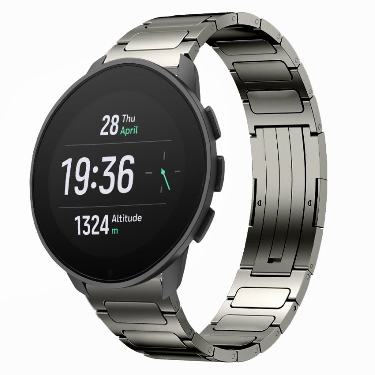 22mm I-Shaped Titanium Alloy Watch Band, For SUUNTO 9 Peak Pro, For  SUUNTO 9 Peak, For SUUNTO 5 Peak