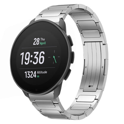 22mm I-Shaped Titanium Alloy Watch Band, For SUUNTO 9 Peak Pro, For  SUUNTO 9 Peak, For SUUNTO 5 Peak