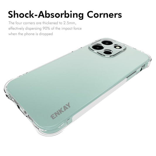 ENKAY Hat-Prince Transparent TPU Shockproof Phone Case, For OnePlus Nord 6, For OnePlus Ace 6, For OnePlus 15, For OnePlus 13T, For OnePlus 13, For OnePlus Nord 4, For OnePlus Ace 3V 5G, For OnePlus Nord CE4, For OnePlus Ace 3 5G, For OnePlus Ace 2 Pro...