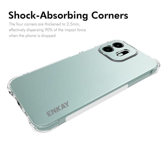 ENKAY Hat-Prince Transparent TPU Shockproof Phone Case, For OnePlus N6 5G Global, For OnePlus Nord 6, For OnePlus Ace 6, For OnePlus 15, For OnePlus 13T, For OnePlus 13, For OnePlus Nord 4, For OnePlus Ace 3V 5G, For OnePlus Nord CE4, For OnePlus Ace 3...