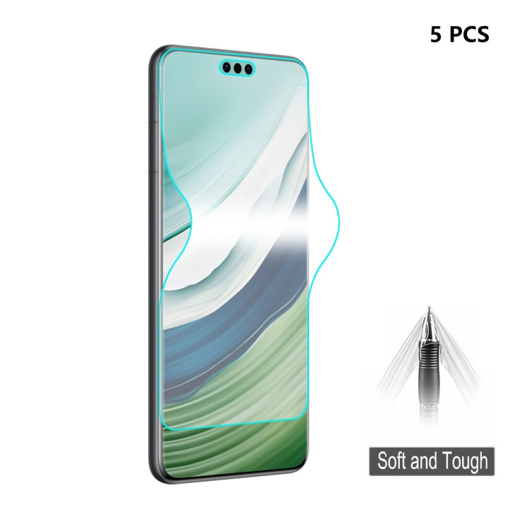 5pcs ENKAY Hat-Prince Full Glue Coverage Soft Explosion-proof Hydrogel Film, For Huawei Pura 80, For Huawei nova 14 Pro, For Huawei nova 14, For Huawei nova 12 SE, For Huawei Pura 70, For Huawei nova 12, For Huawei Mate 60, For Huawei Mate 60 Pro      ...