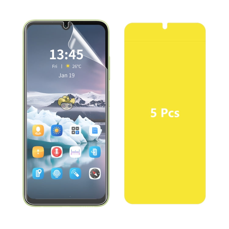 5pcs ENKAY Hat-Prince Full Glue Coverage Soft Explosion-proof Hydrogel Film, For Huawei Pura 80, For Huawei nova 14 Pro, For Huawei nova 14, For Huawei nova 12 SE, For Huawei Pura 70, For Huawei nova 12, For Huawei Mate 60, For Huawei Mate 60 Pro      ...