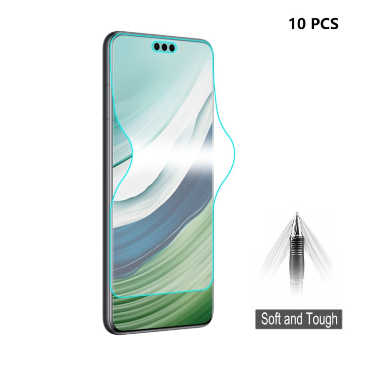 10pcs ENKAY Hat-Prince Full Glue Coverage Soft Explosion-proof Hydrogel Film, For Huawei Pura 80, For Huawei nova 14 Pro, For Huawei nova 14, For Huawei Mate 60, For Huawei Mate 60 Pro, For Huawei Pura 80 Pro / Pro+ / Ultra