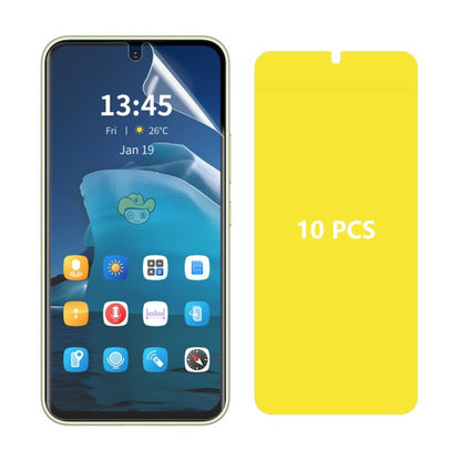 10pcs ENKAY Hat-Prince Full Glue Coverage Soft Explosion-proof Hydrogel Film, For Huawei Pura 80, For Huawei nova 14 Pro, For Huawei nova 14, For Huawei Mate 60, For Huawei Mate 60 Pro, For Huawei Pura 80 Pro / Pro+ / Ultra