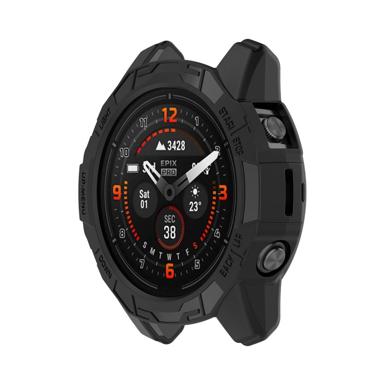 ENKAY Hat-Prince TPU Armor Designed Watch Protective Case, For Garmin Epix Pro 42mm / Fenix 7S / 7S Pro, For Garmin Epix Pro 51mm / Fenix 7X / 7X Pro, For Garmin Epix Pro 47mm / Fenix 7 / 7 Pro