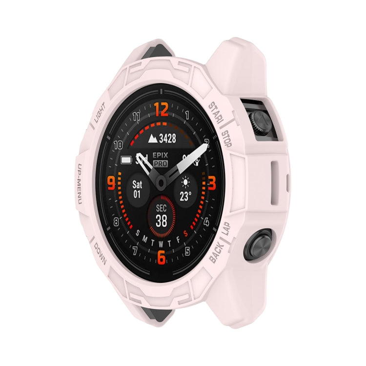 ENKAY Hat-Prince TPU Armor Designed Watch Protective Case, For Garmin Epix Pro 42mm / Fenix 7S / 7S Pro, For Garmin Epix Pro 51mm / Fenix 7X / 7X Pro, For Garmin Epix Pro 47mm / Fenix 7 / 7 Pro