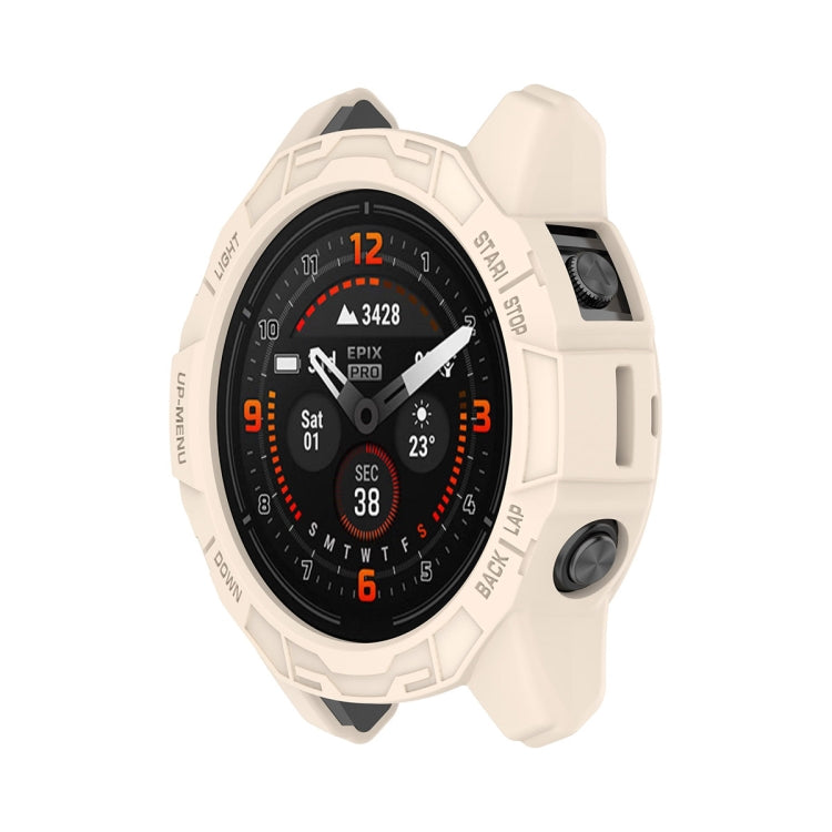 ENKAY Hat-Prince TPU Armor Designed Watch Protective Case, For Garmin Epix Pro 42mm / Fenix 7S / 7S Pro, For Garmin Epix Pro 51mm / Fenix 7X / 7X Pro, For Garmin Epix Pro 47mm / Fenix 7 / 7 Pro