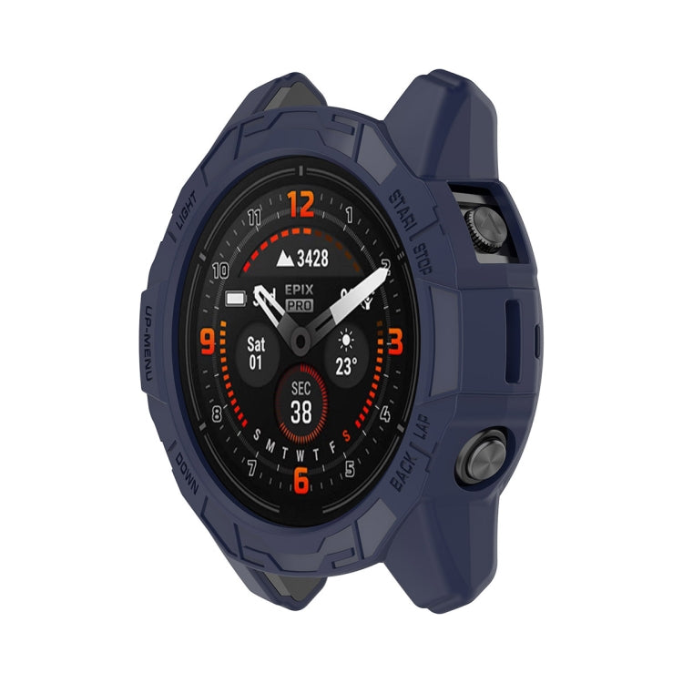 ENKAY Hat-Prince TPU Armor Designed Watch Protective Case, For Garmin Epix Pro 42mm / Fenix 7S / 7S Pro, For Garmin Epix Pro 51mm / Fenix 7X / 7X Pro, For Garmin Epix Pro 47mm / Fenix 7 / 7 Pro