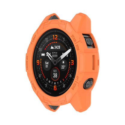ENKAY Hat-Prince TPU Armor Designed Watch Protective Case, For Garmin Epix Pro 42mm / Fenix 7S / 7S Pro, For Garmin Epix Pro 51mm / Fenix 7X / 7X Pro, For Garmin Epix Pro 47mm / Fenix 7 / 7 Pro